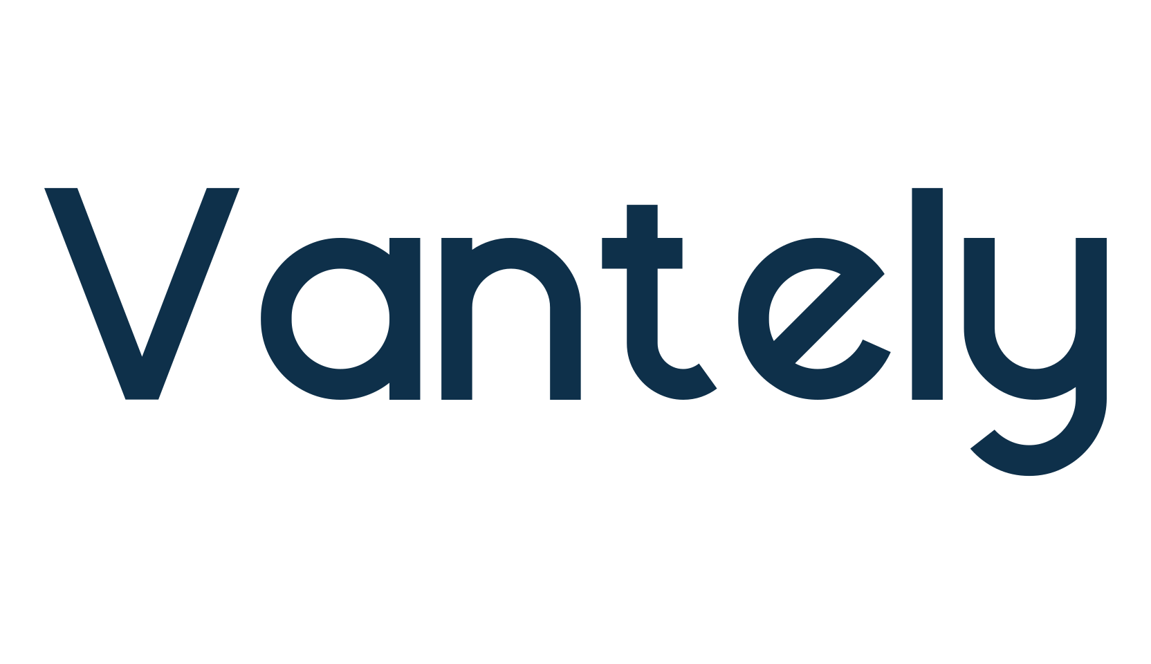 Vantely, basic sans serif font preview