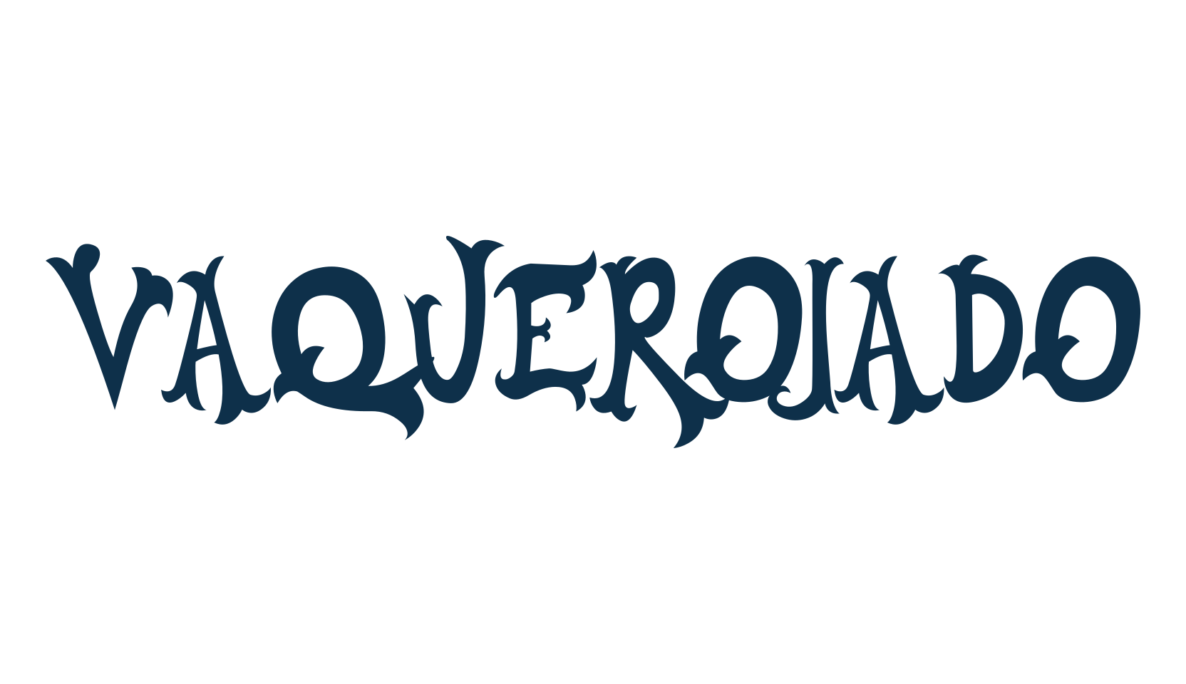 Vaquerojado, fancy western decorative font preview