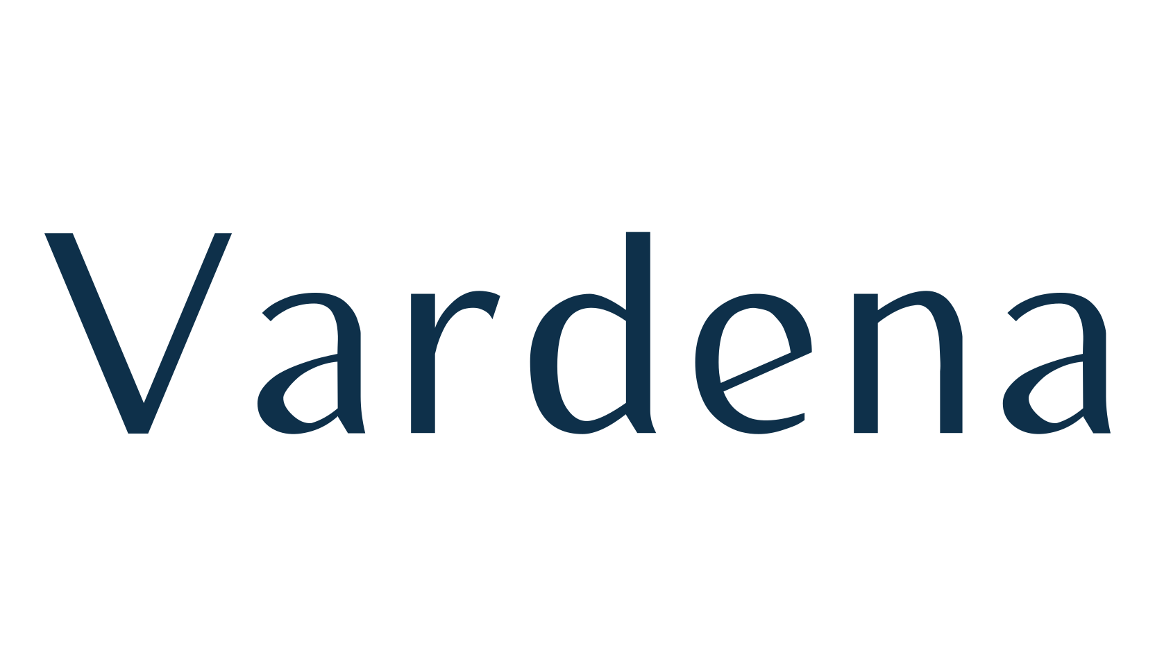 Vardena, sans serif font preview