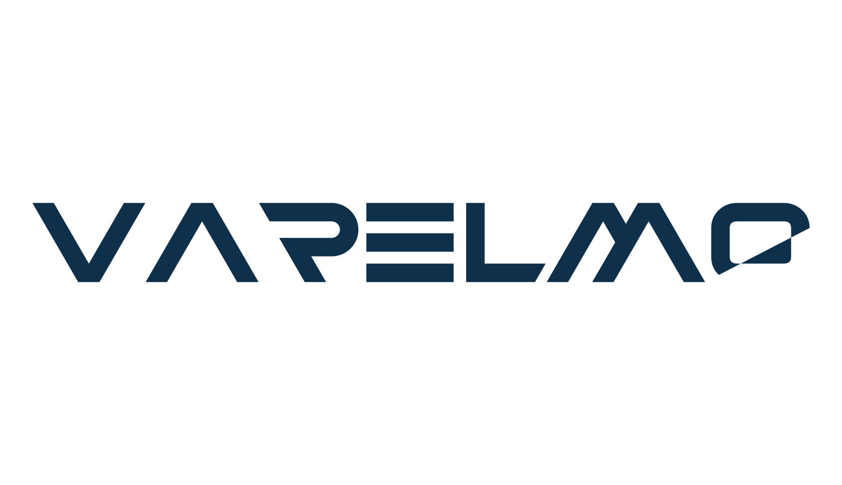 Varelmo, techno sci-fi font preview