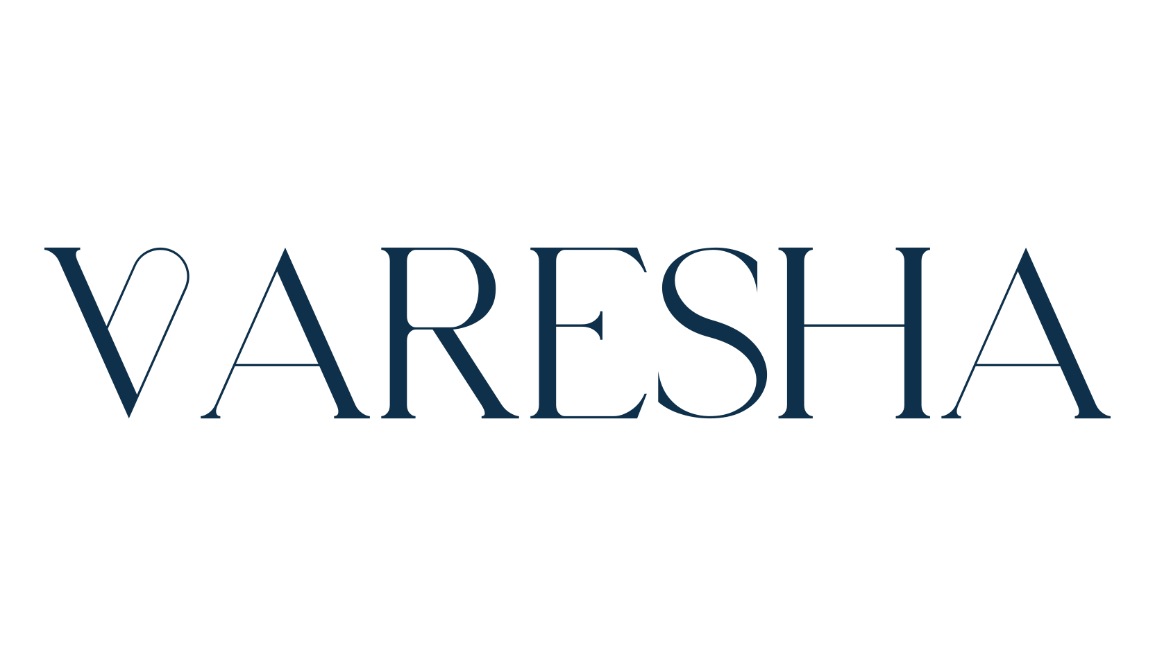 Varesha, basic serif font preview