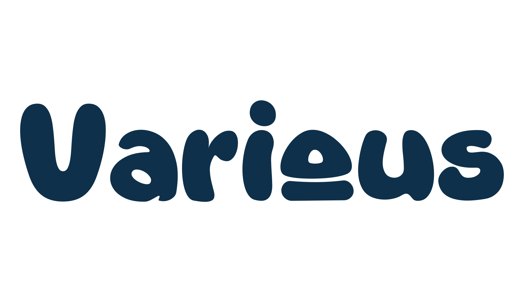 Various, fancy groovy decorative font preview