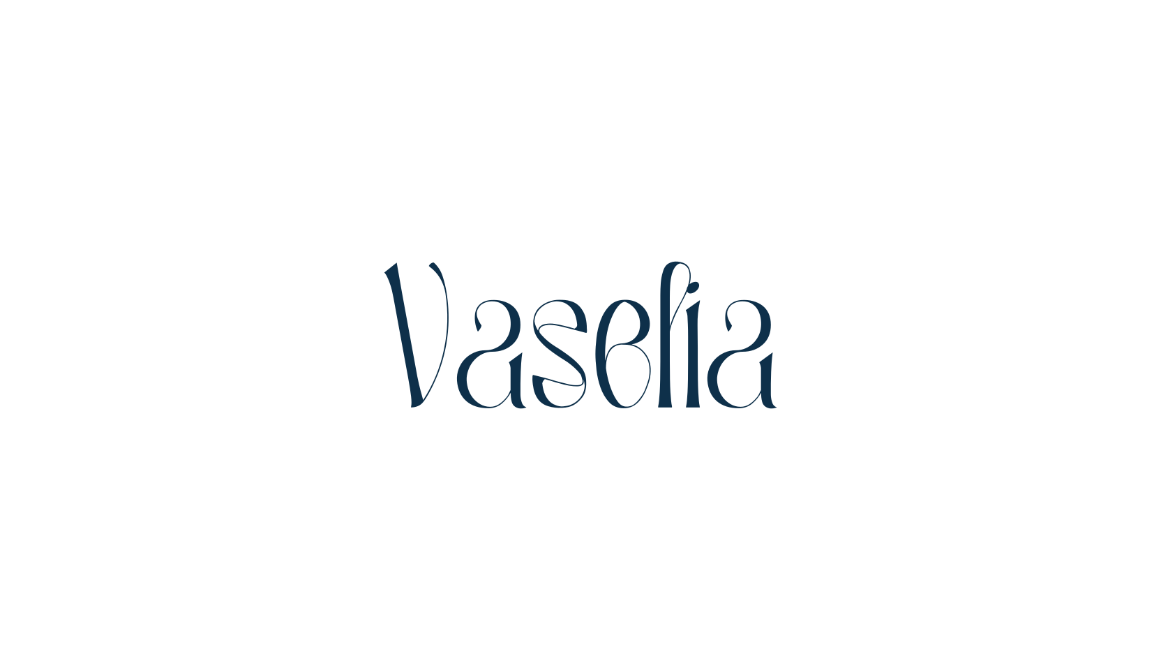 Vaselia, fancy various decorative font preview