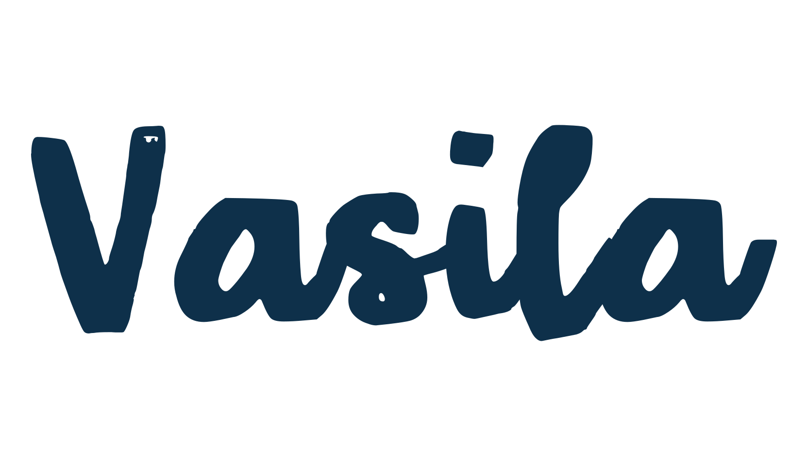 Vasila, script brush fancy decorative calligraphy font preview