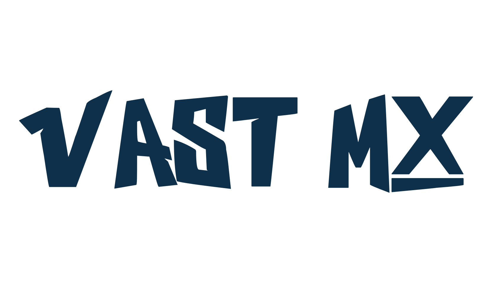 Vast Mx, graffiti font preview