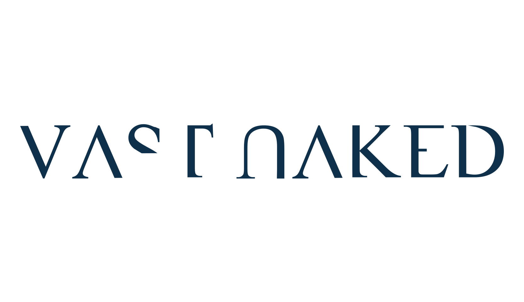 VAST Naked, fancy various decorative font preview