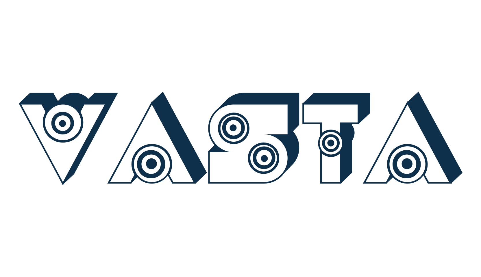 Vasta, groovy font preview