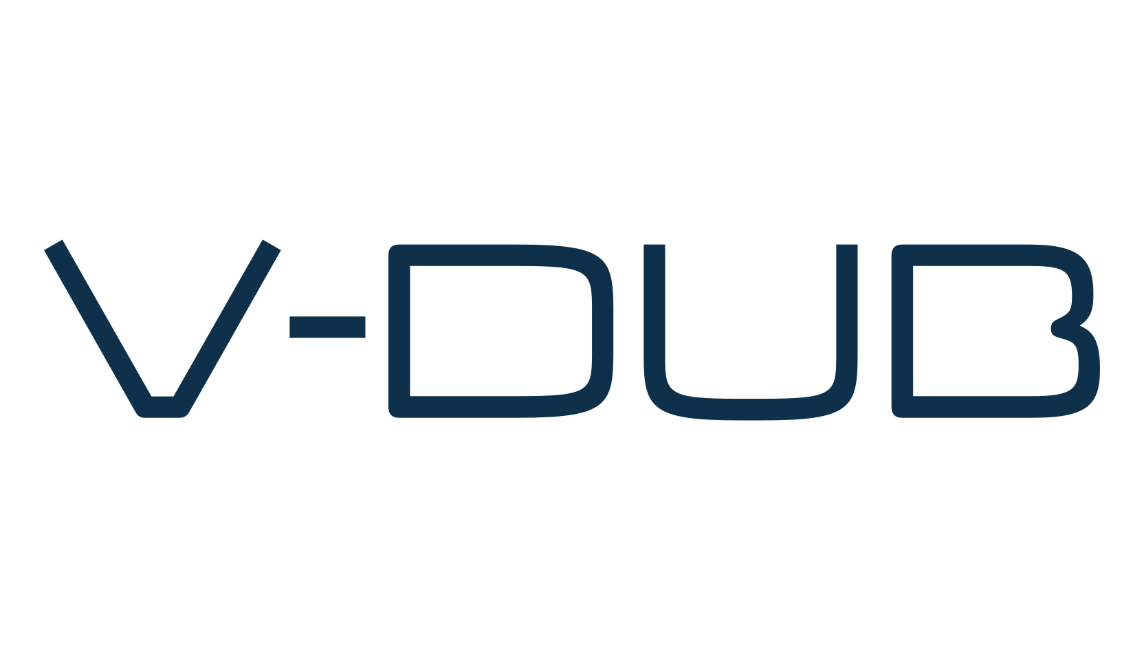V-Dub, fancy various techno sci-fi font preview