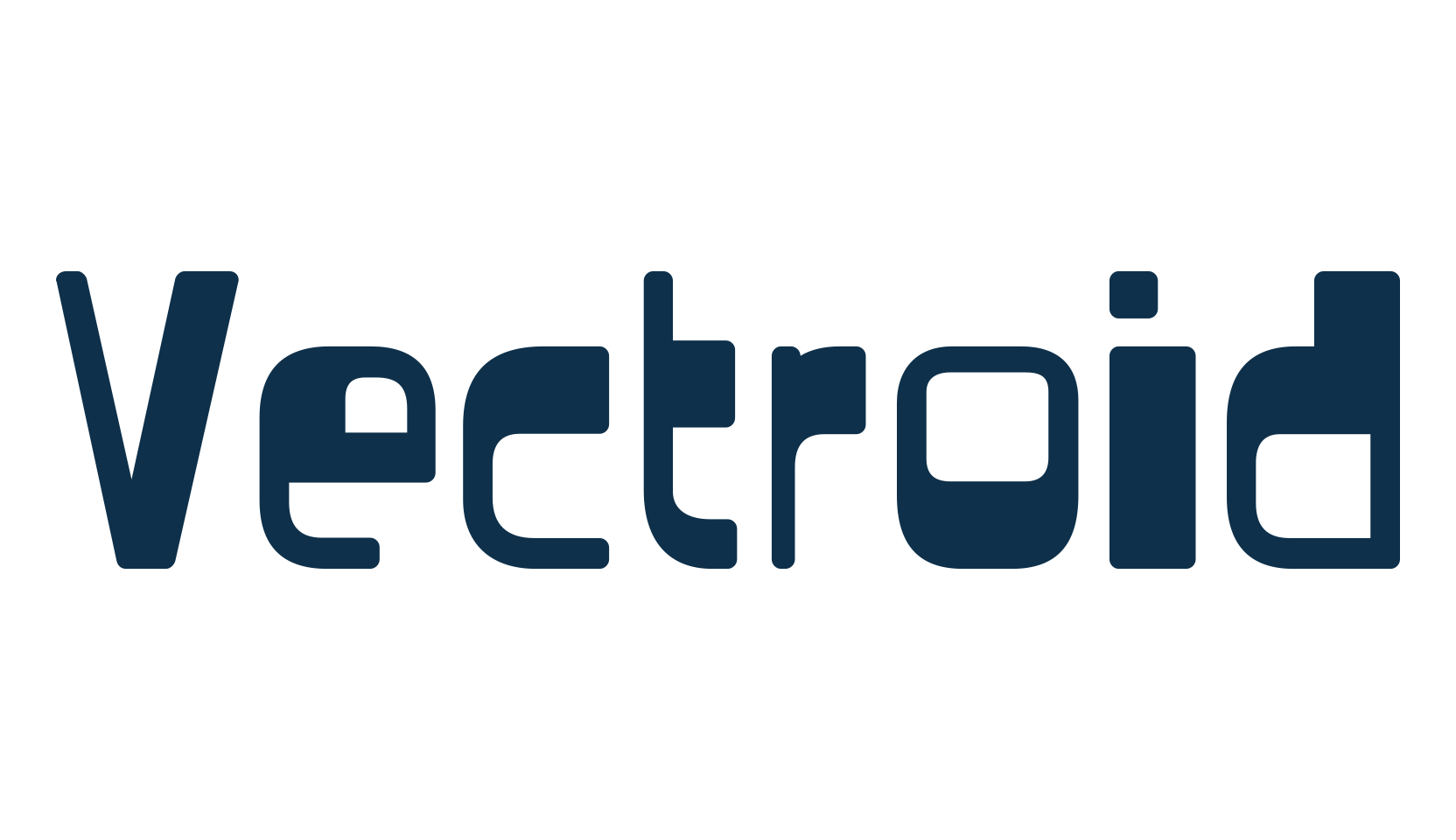 Vectroid (vectroid-2), sci-fi font preview