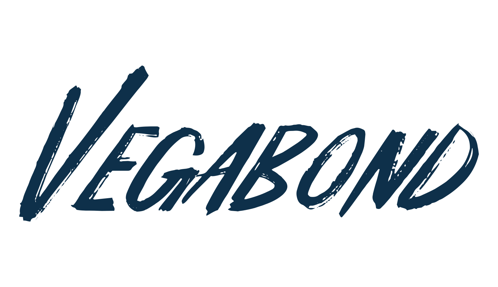 Vegabond, script brush fancy decorative calligraphy font preview