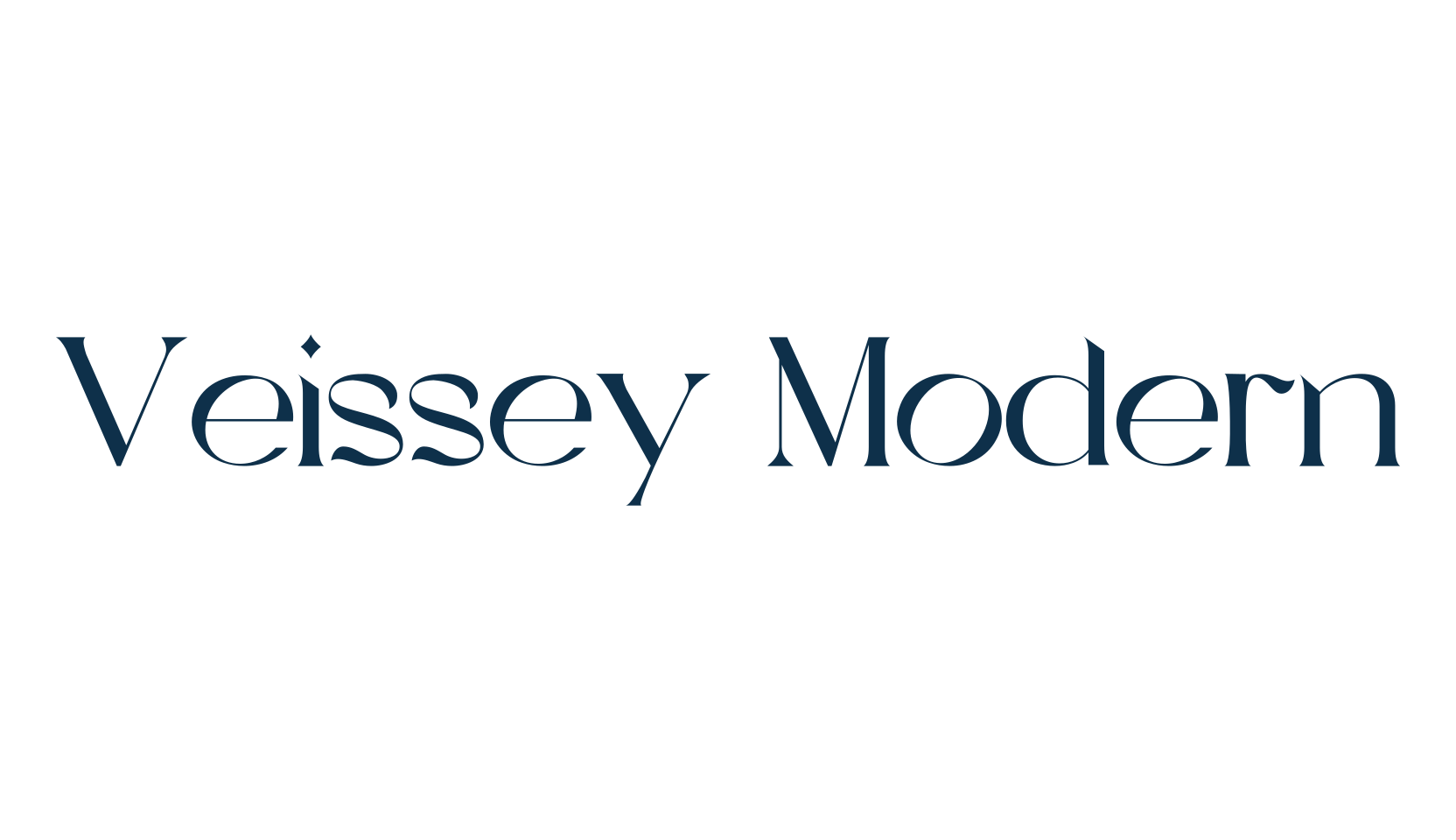 Veissey Modern, basic serif font preview