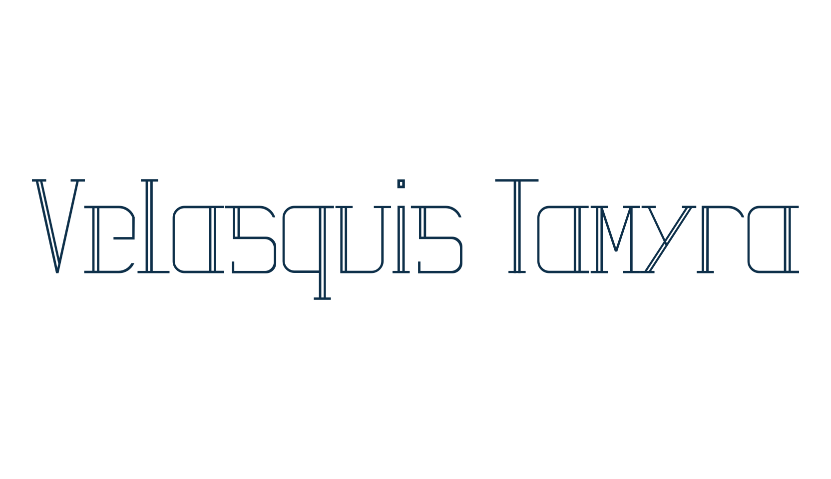 Velasquis Tamyra, fancy retro decorative font preview