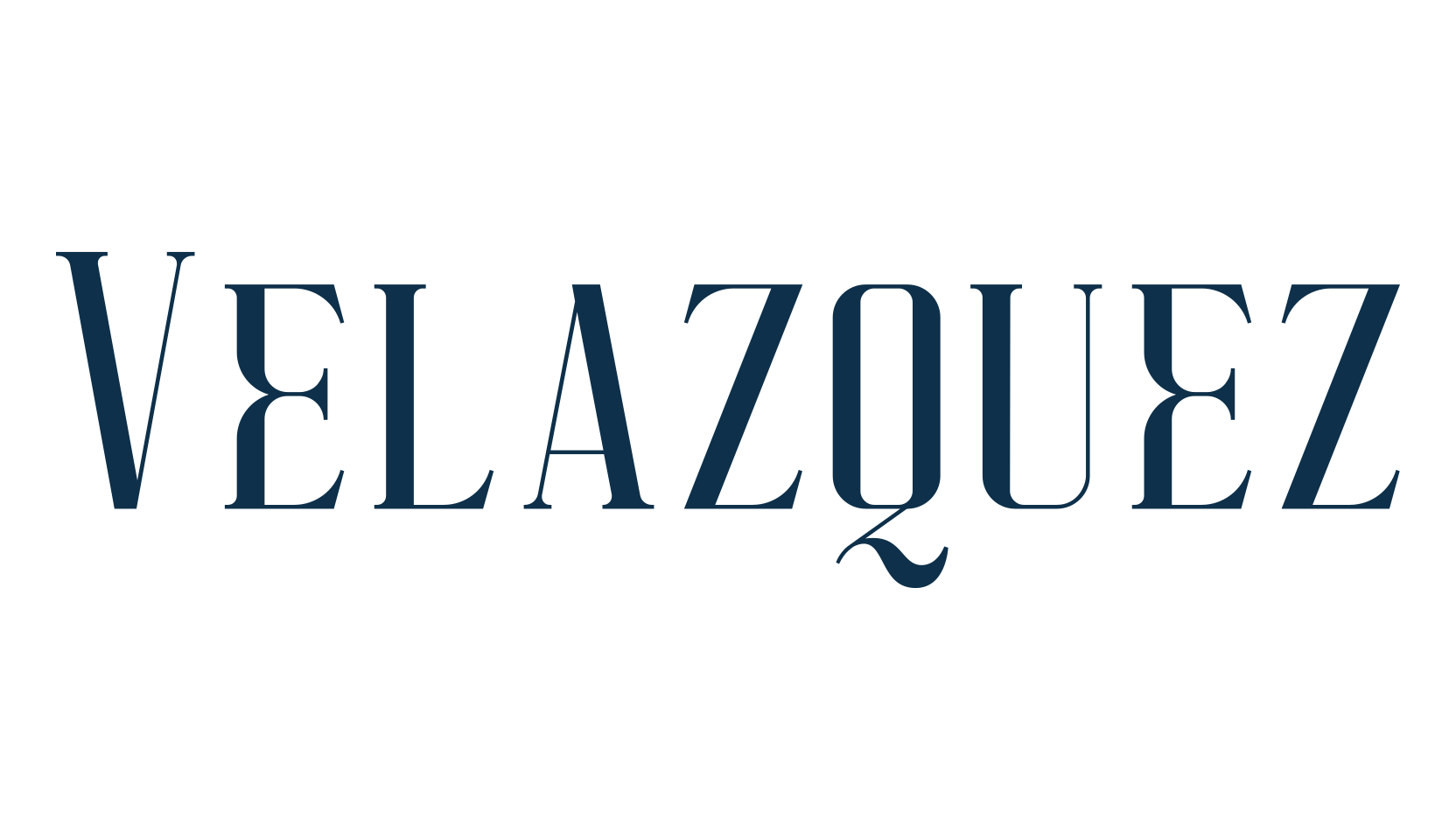 Velazquez, serif font preview