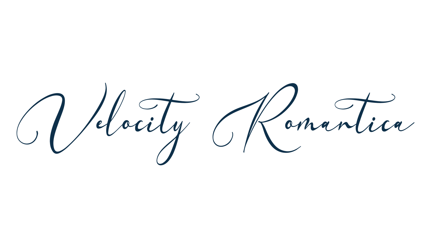 Velocity Romantica, script calligraphy fancy decorative font preview