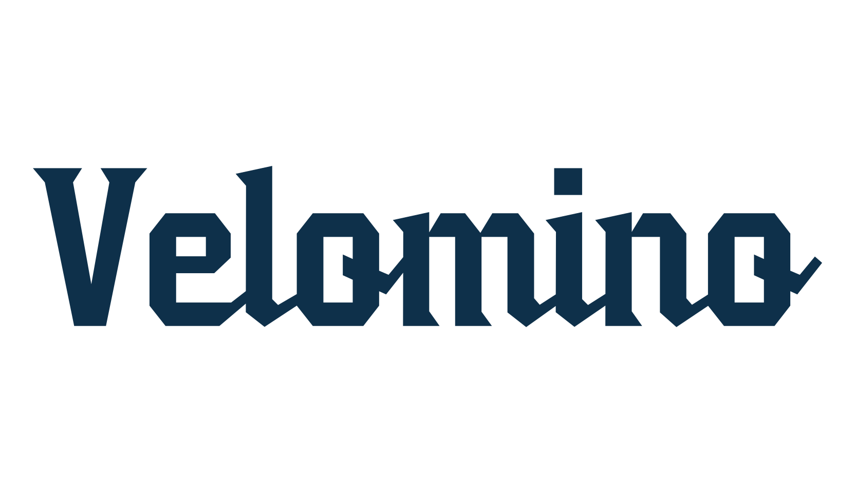 Velomino, fancy retro decorative font preview