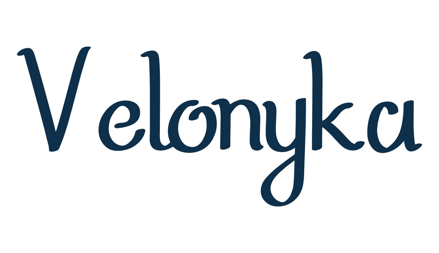 Velonyka, fancy various decorative script calligraphy font preview