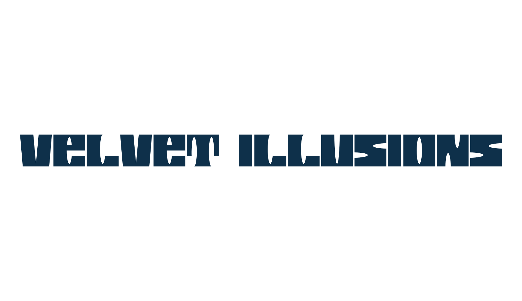 Velvet Illusions, fancy groovy decorative font preview