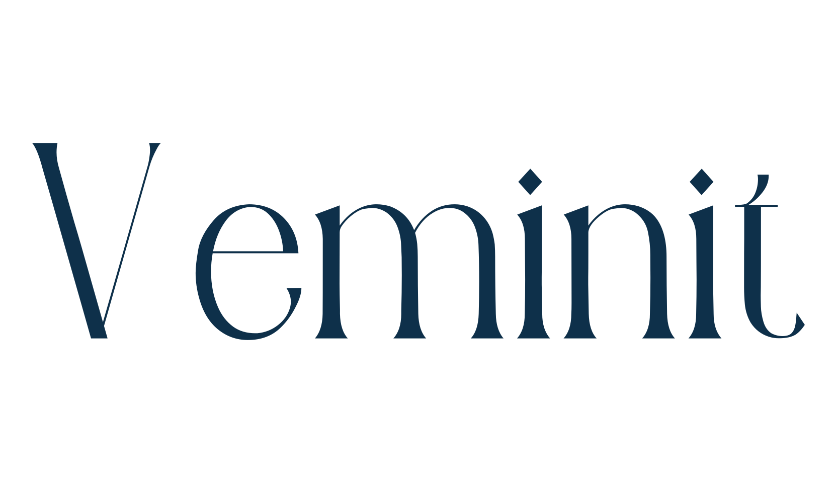 Veminit, basic serif font preview