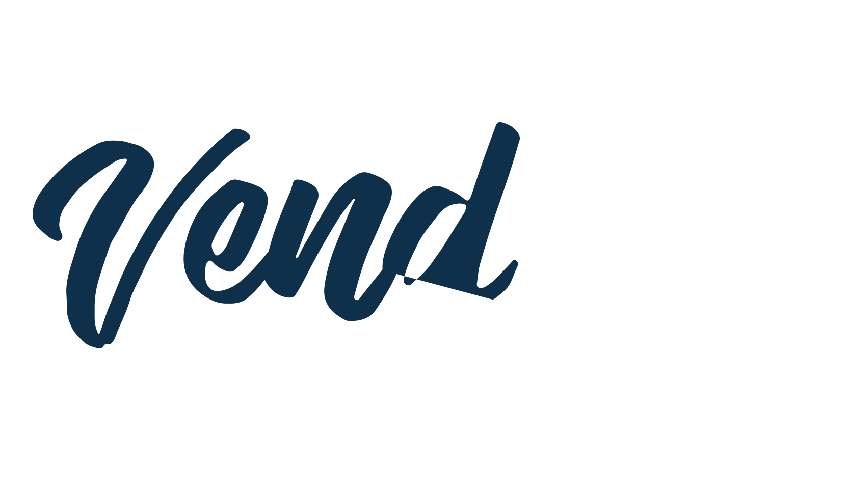 Vendetta, handwriting font preview