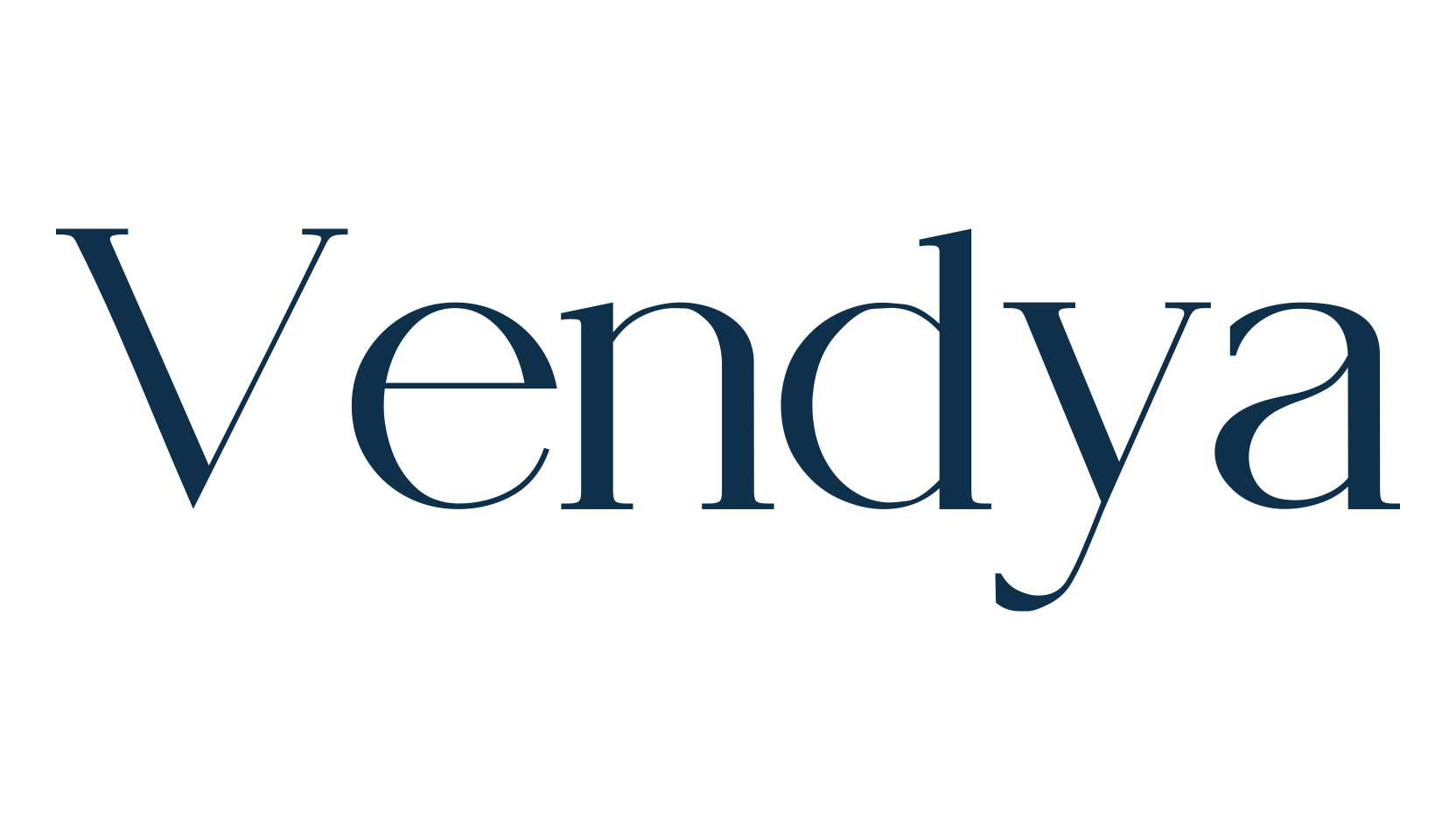 Vendya, basic serif font preview