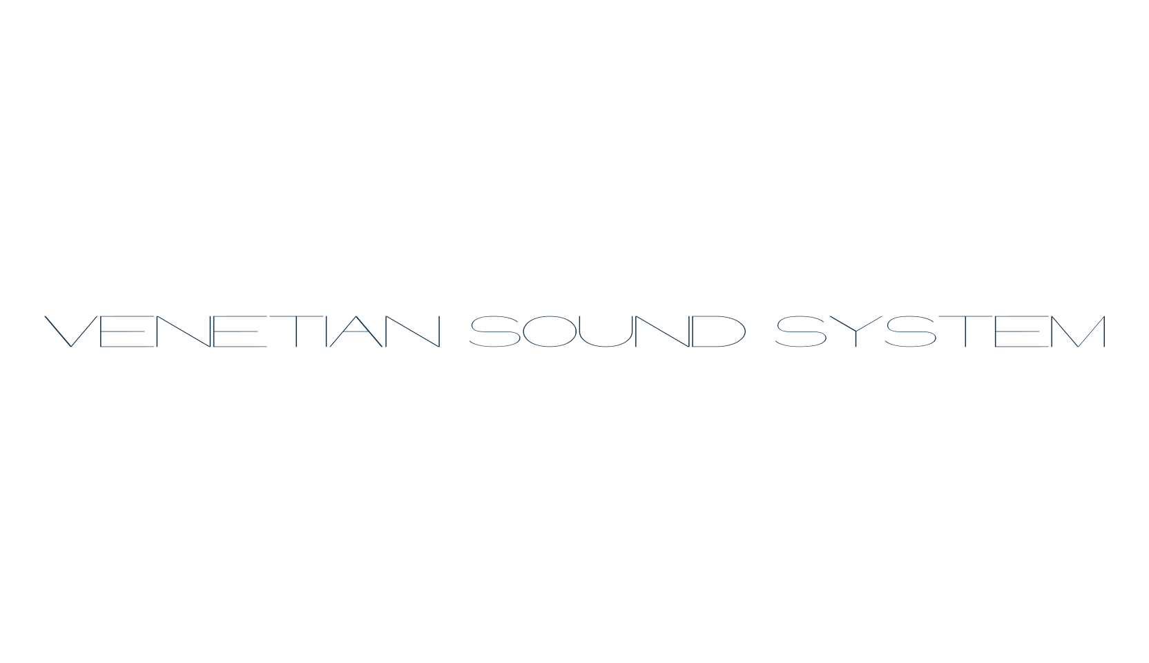 Venetian Sound System, sans serif font preview