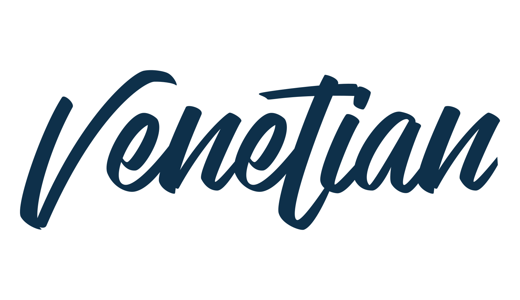 Venetian, script calligraphy fancy decorative font preview