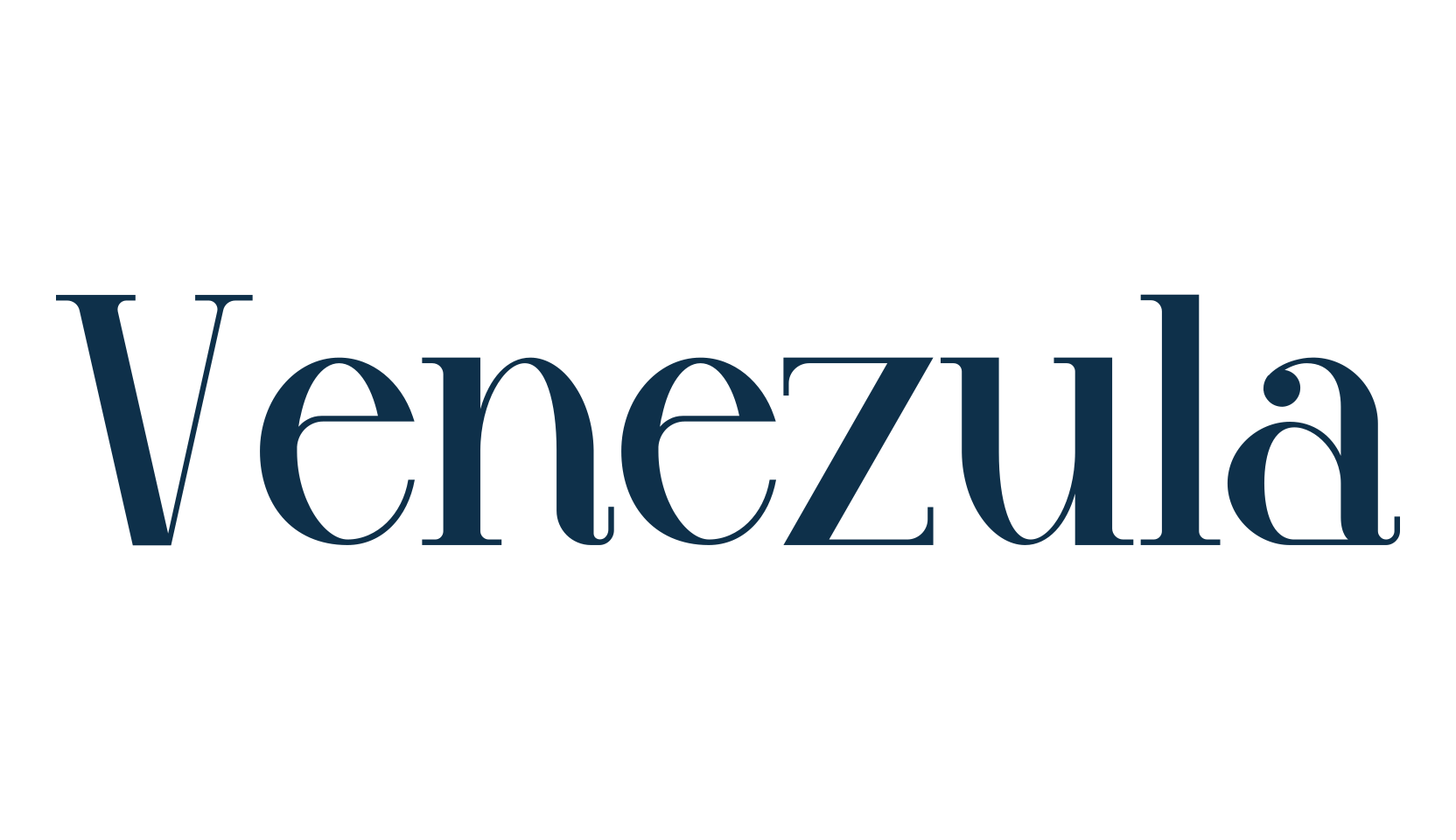 Venezula, serif font preview