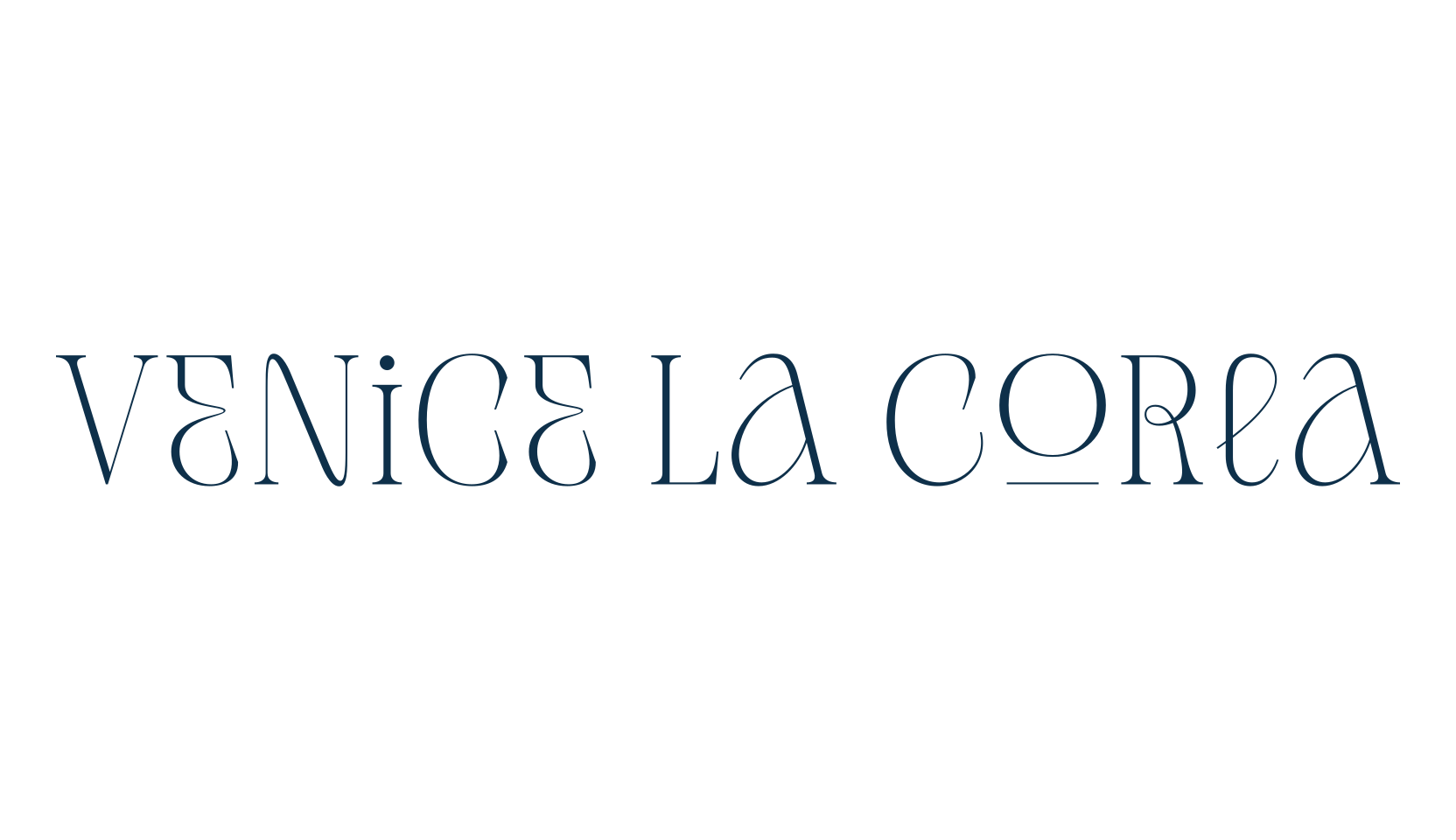 Venice La Corla, basic serif font preview