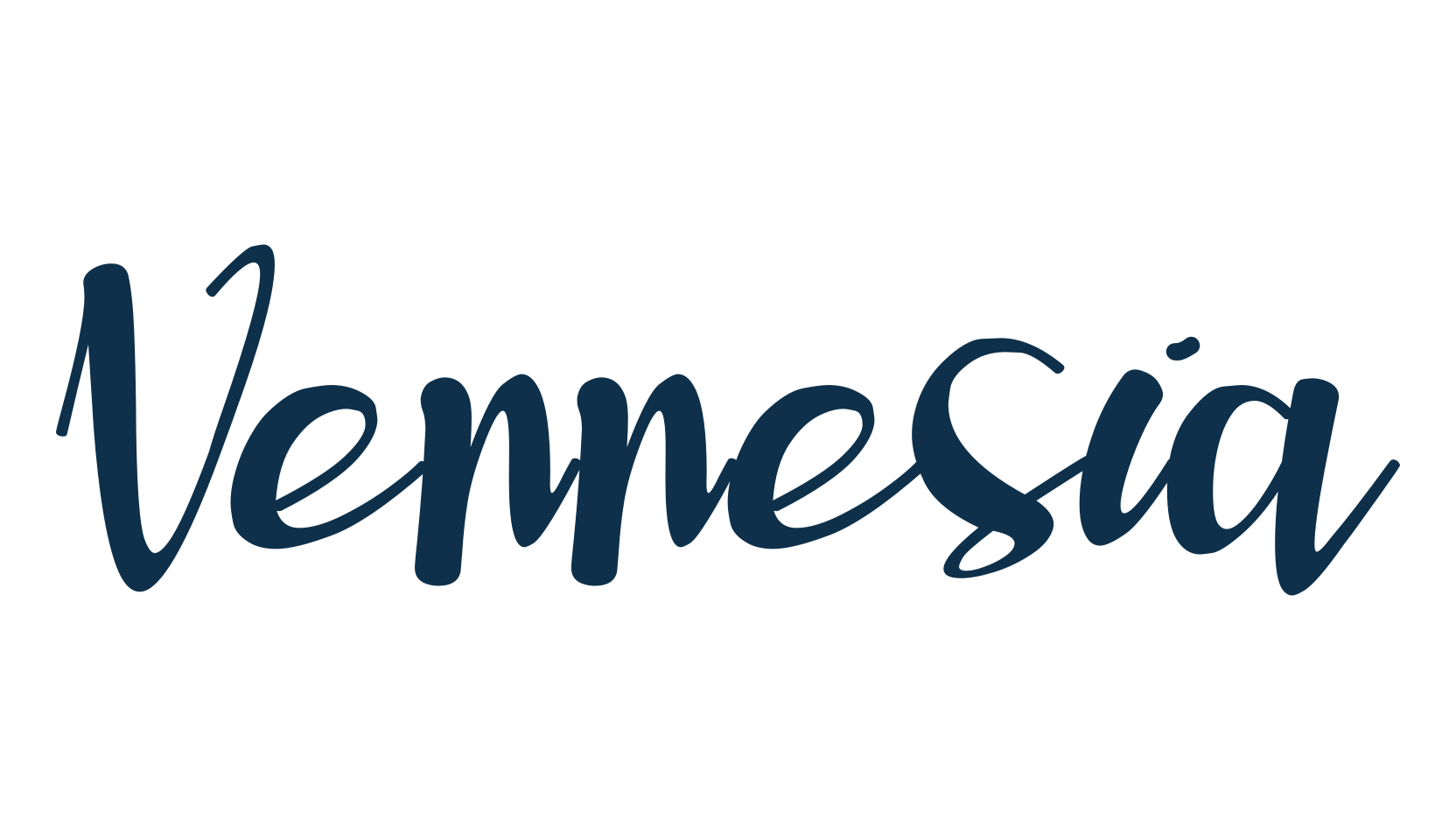 Vennesia, fancy various decorative script calligraphy font preview