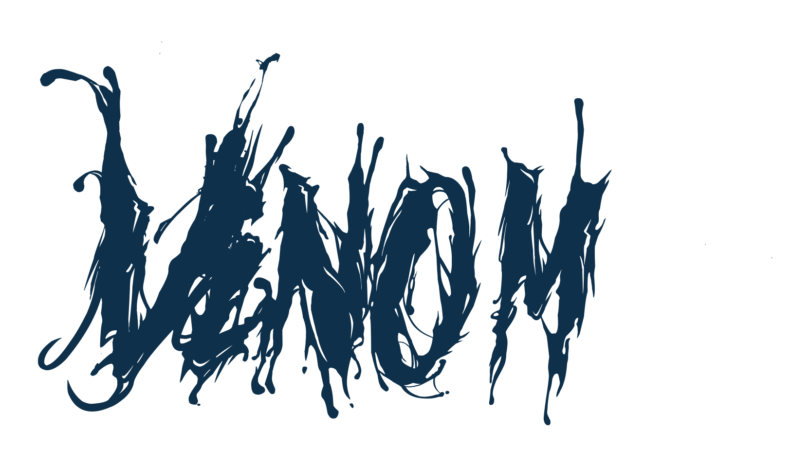 Venom, holiday halloween fancy decorative horror font preview