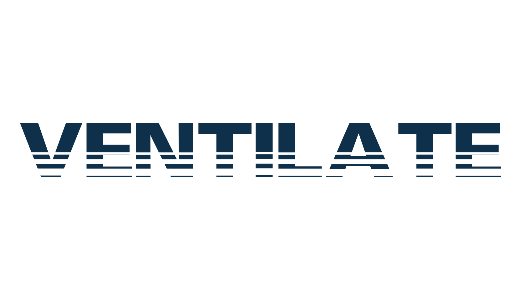 Ventilate, various font preview