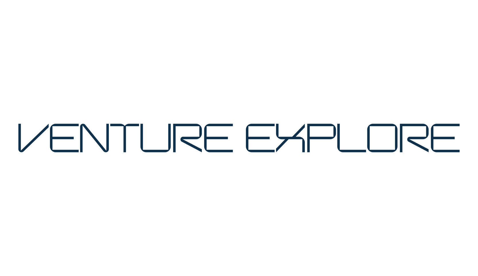 Venture Explore, sci-fi font preview