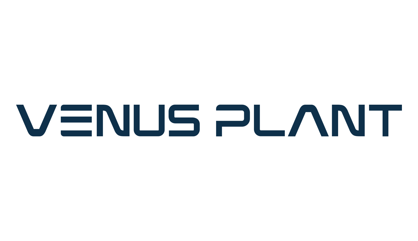 Venus Plant, techno sci-fi font preview