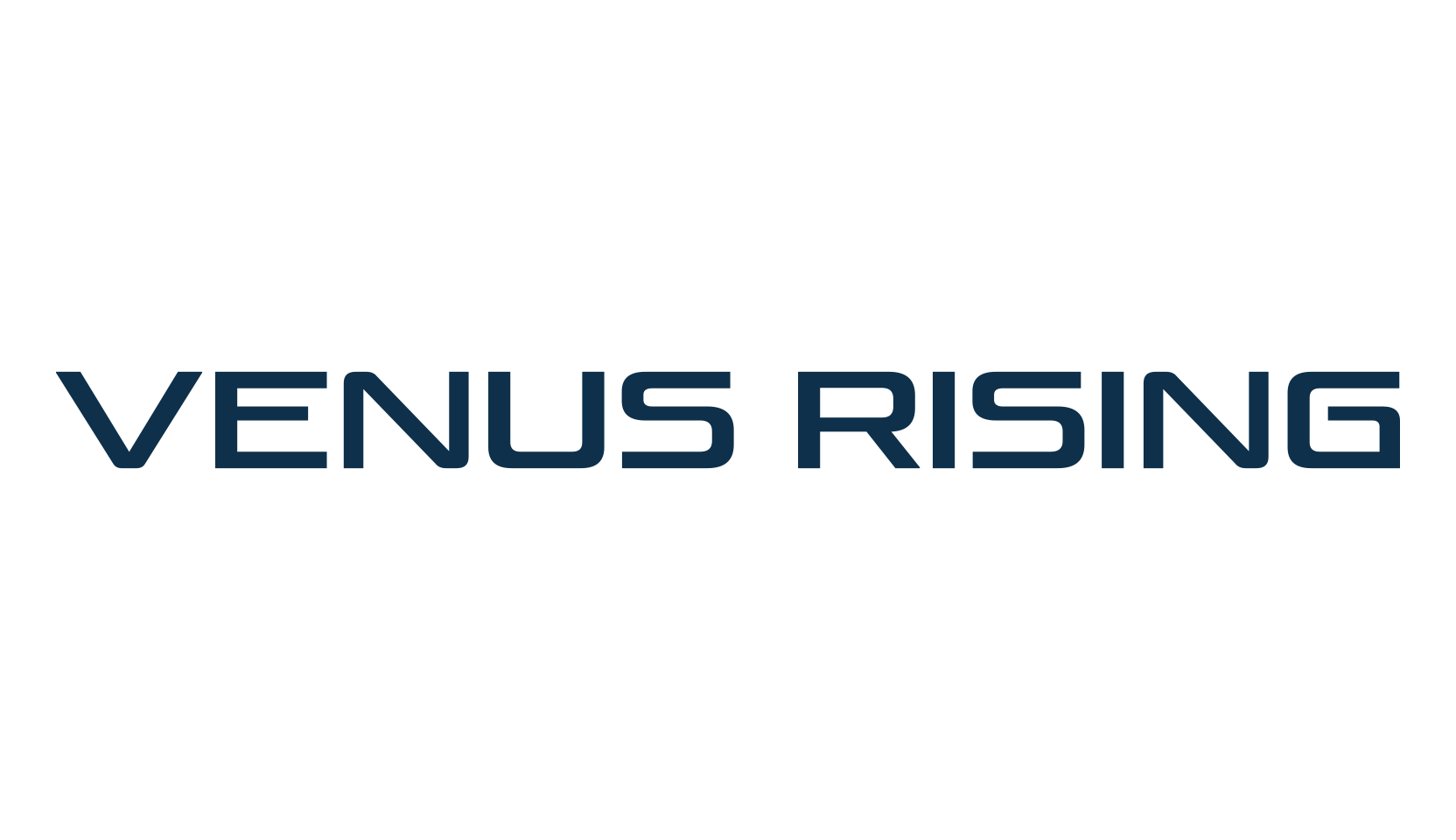 Venus Rising, sci-fi font preview