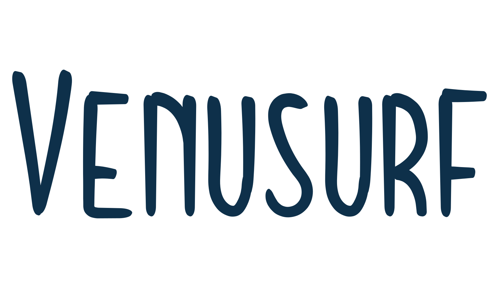 Venusurf, fancy various decorative script calligraphy font preview