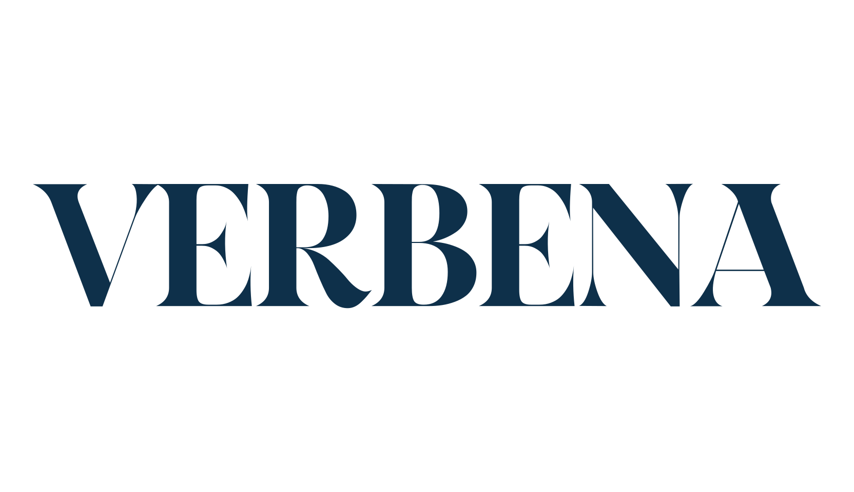 Verbena, basic serif font preview