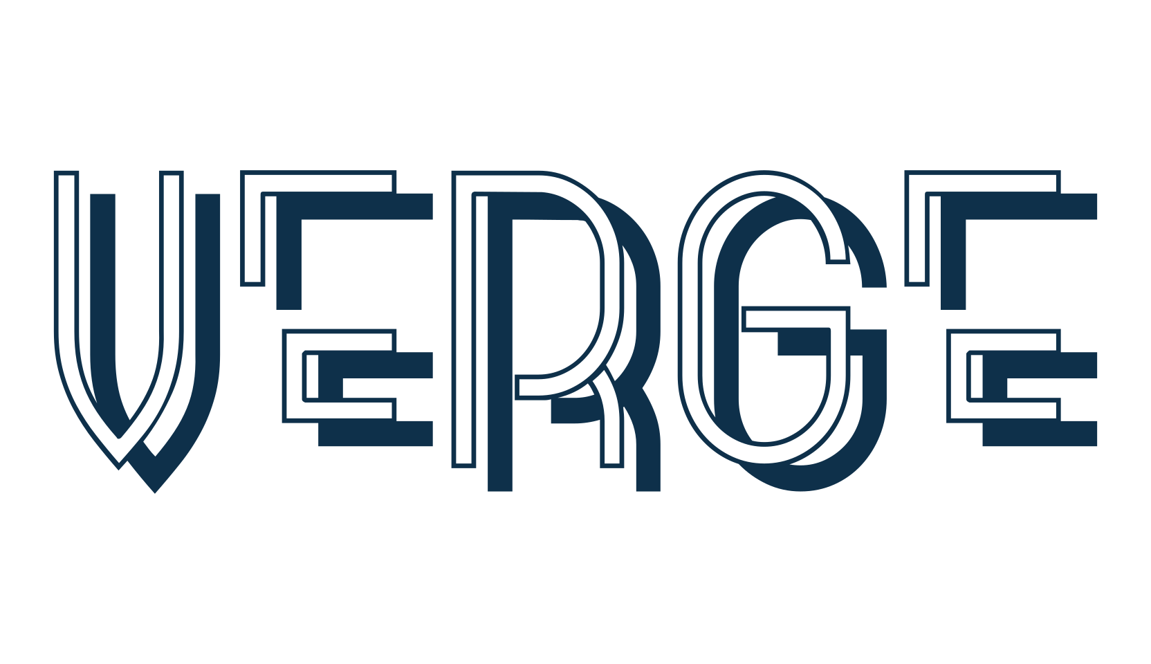 Verge, distorted font preview