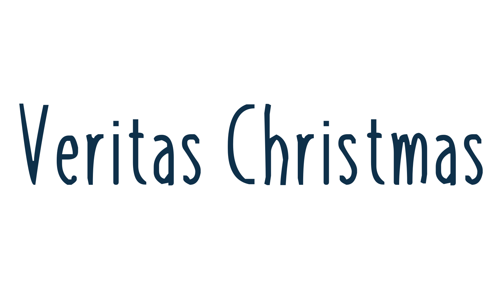 Veritas Christmas, script handwritten fancy decorative calligraphy font preview