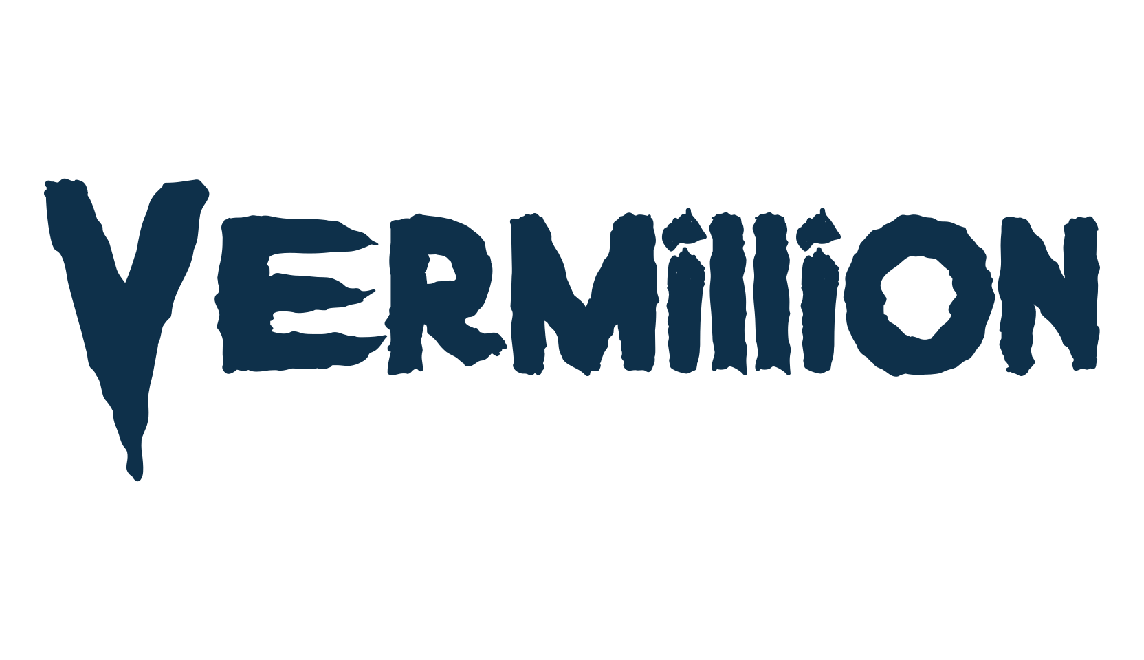 Vermillion, holiday halloween fancy decorative horror font preview