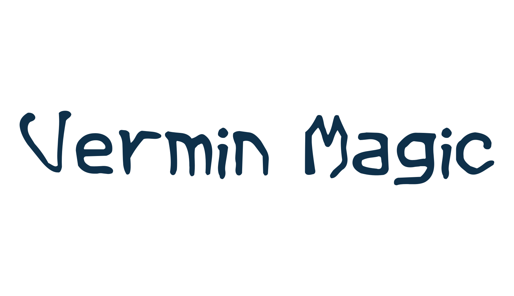 Vermin Magic, various font preview