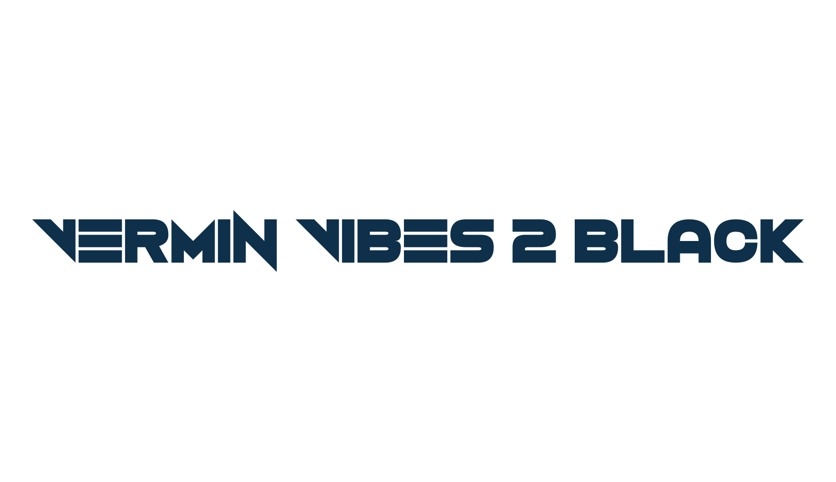 Vermin Vibes 2 Black, various font preview
