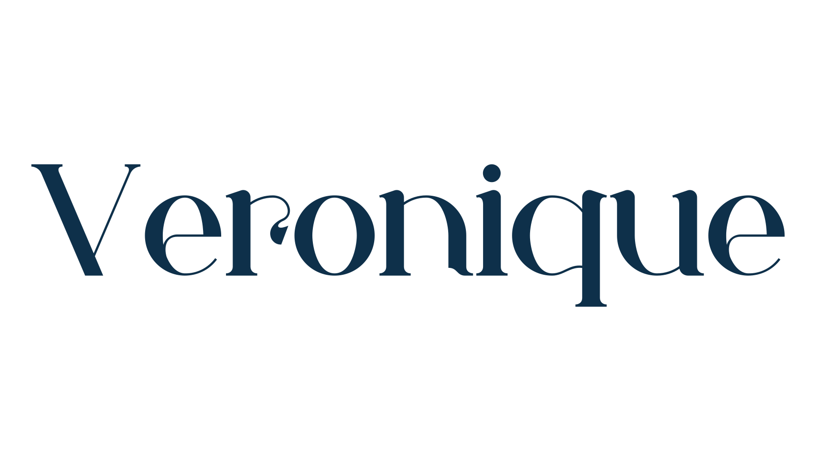 Veronique, basic serif font preview