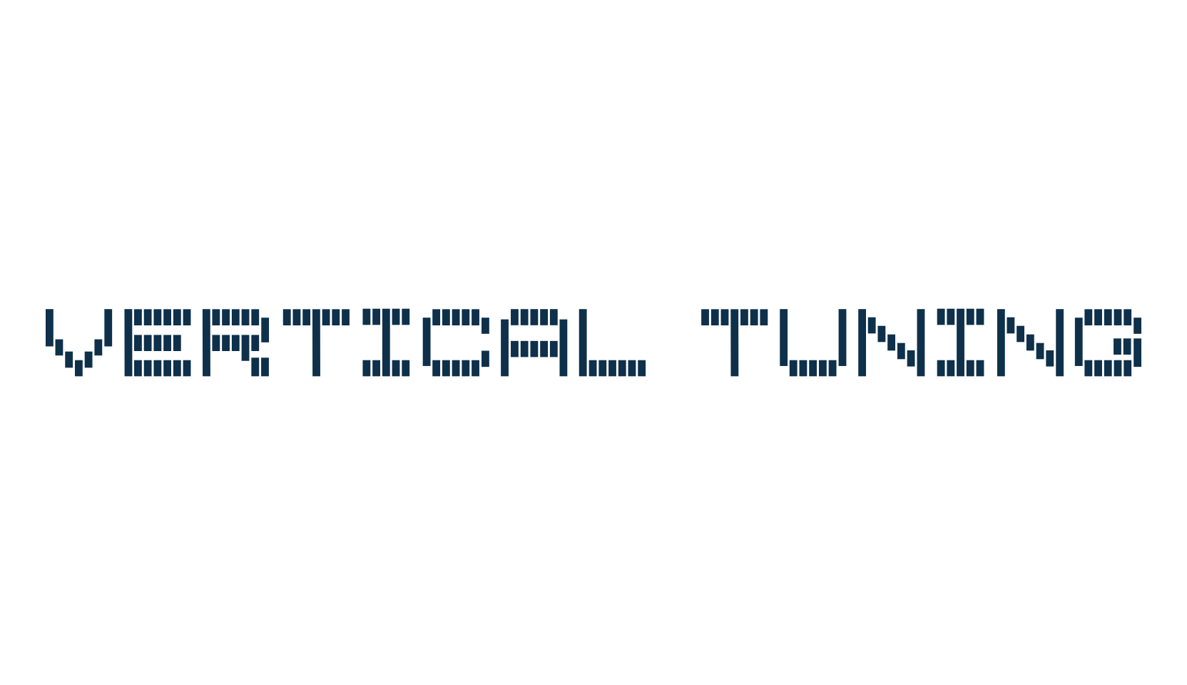 Vertical Tuning, lcd font preview