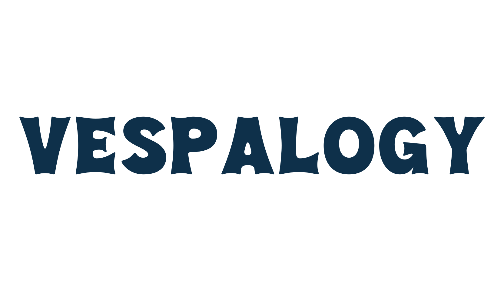 Vespalogy, retro font preview