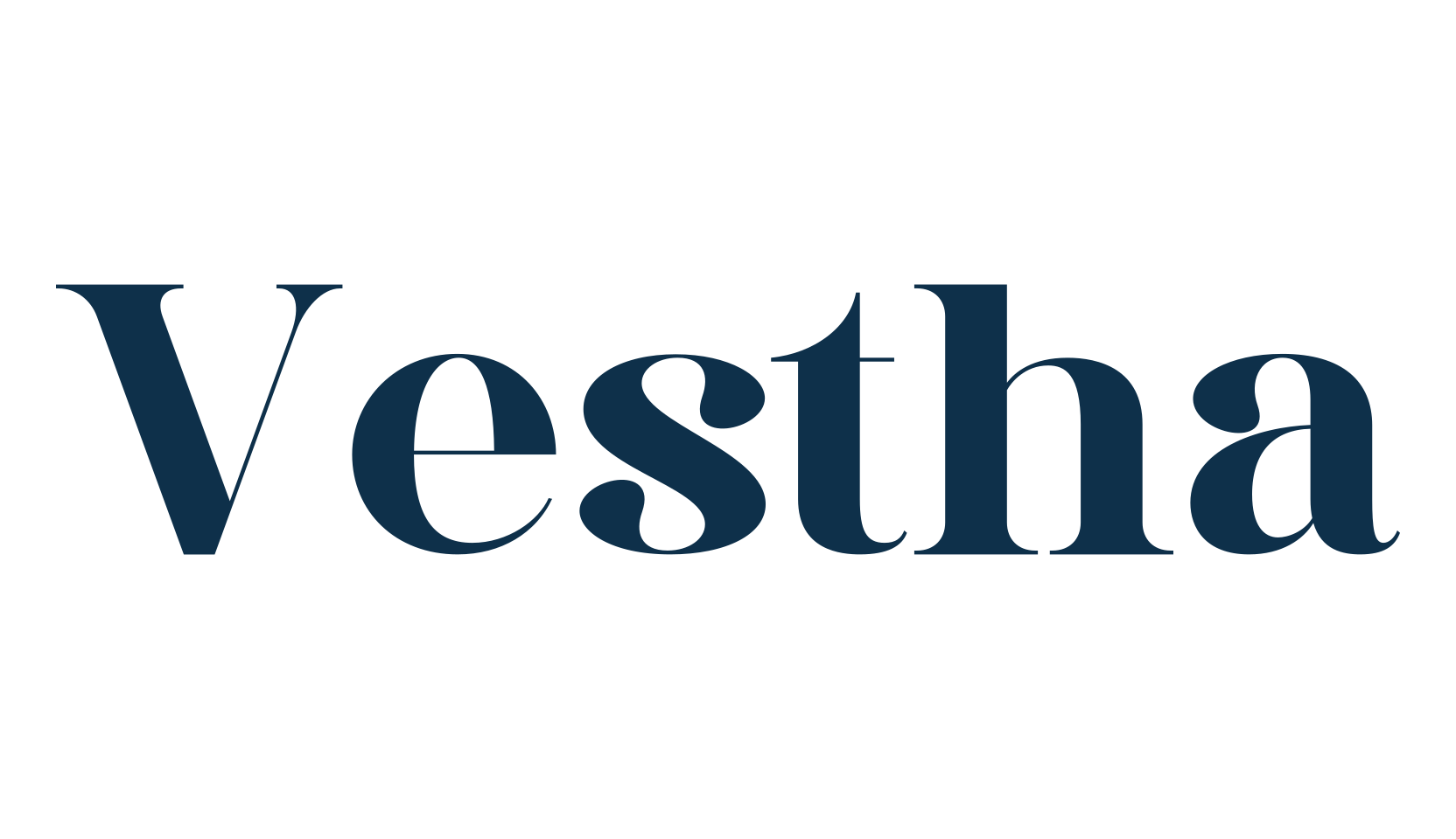 Vestha, basic serif font preview