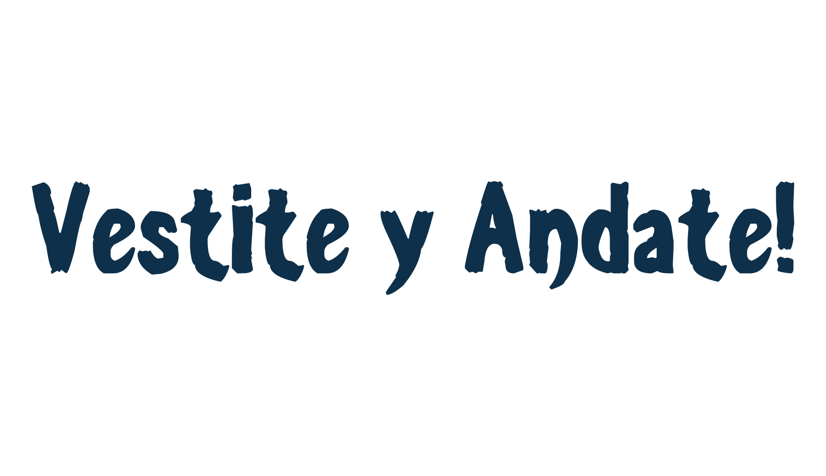 Vestite y Andate!, fancy eroded decorative font preview