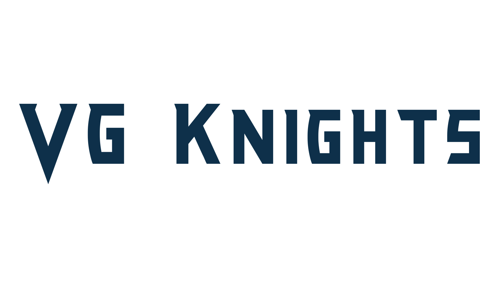 VG Knights, gothic modern font preview