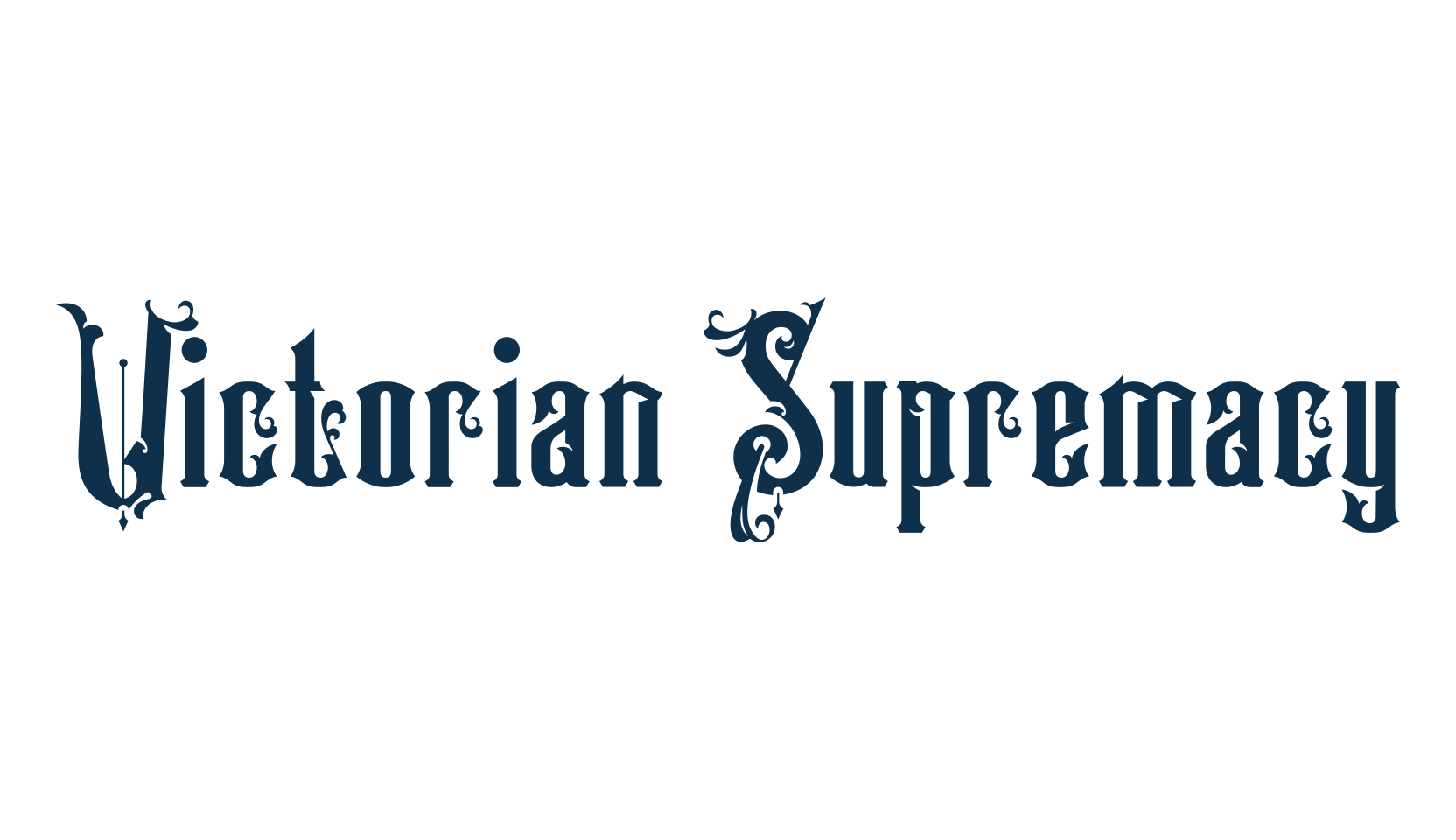 Victorian Supremacy, retro font preview