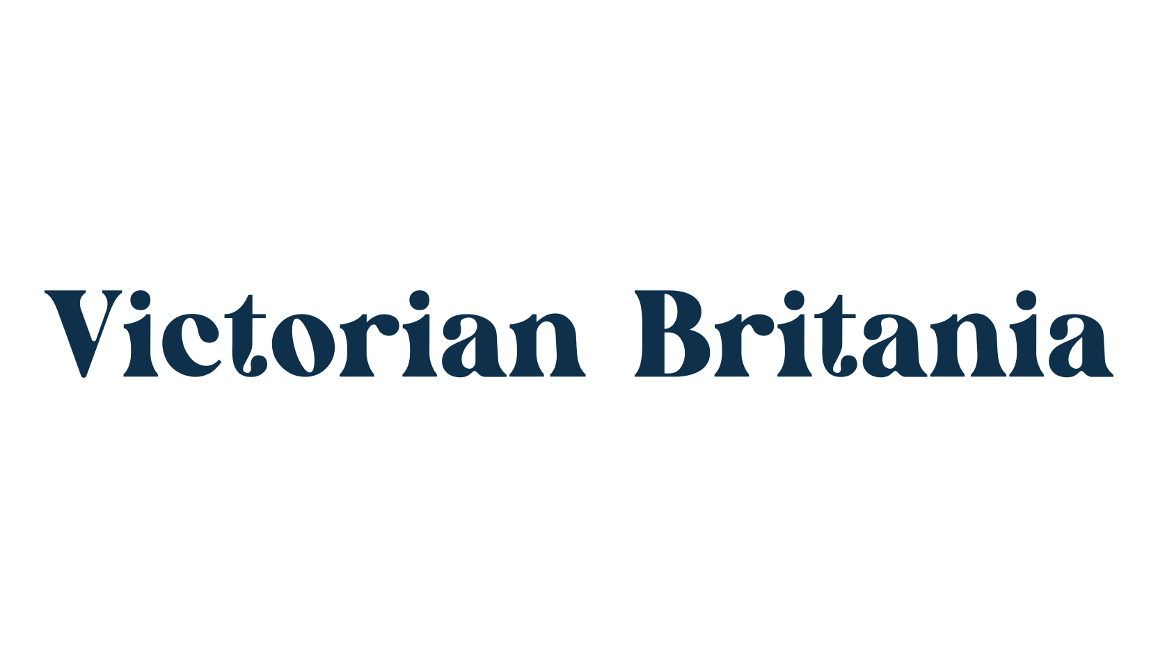 Victorian Britania, serif font preview