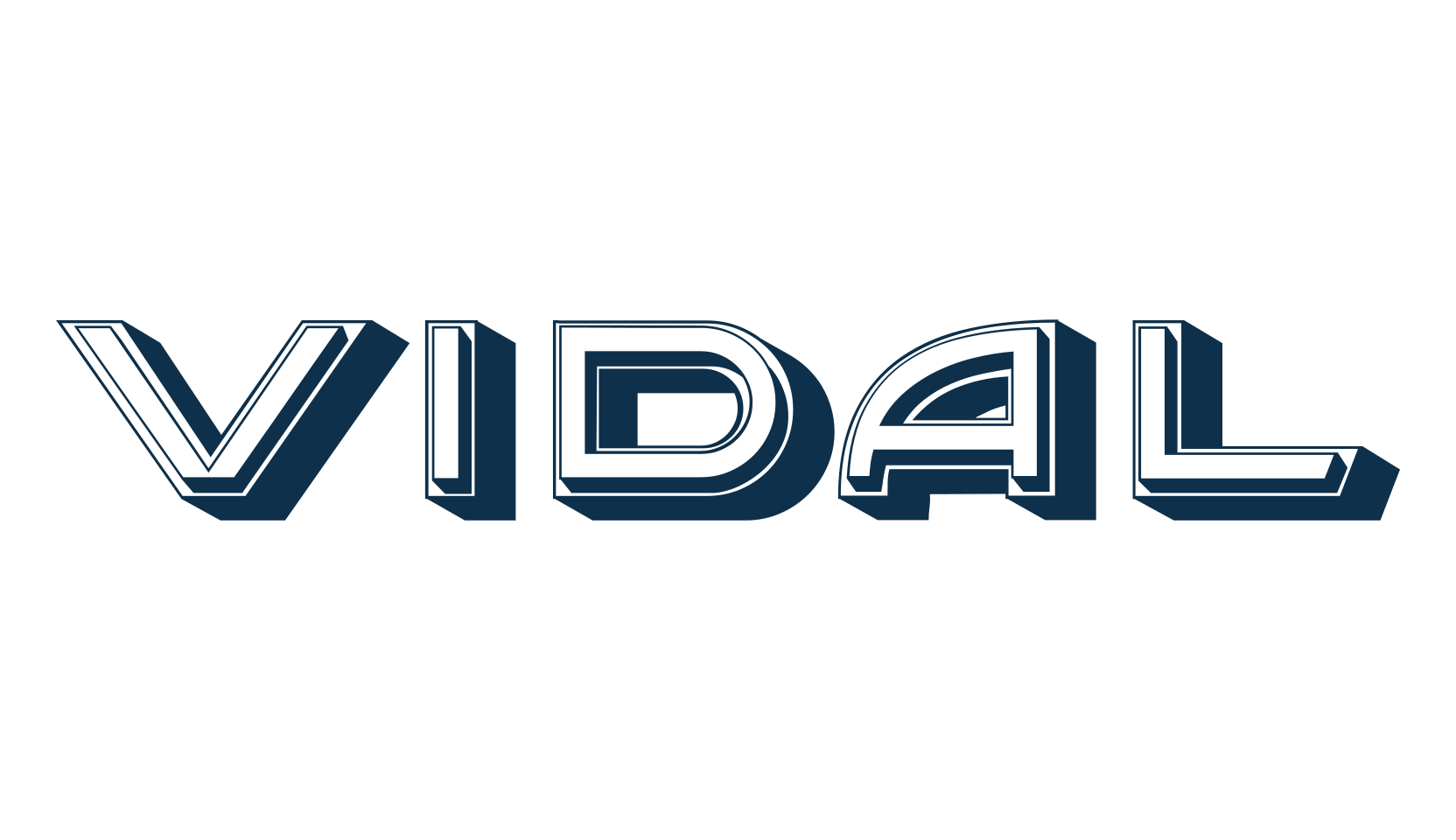 Vidal, fancy various decorative font preview